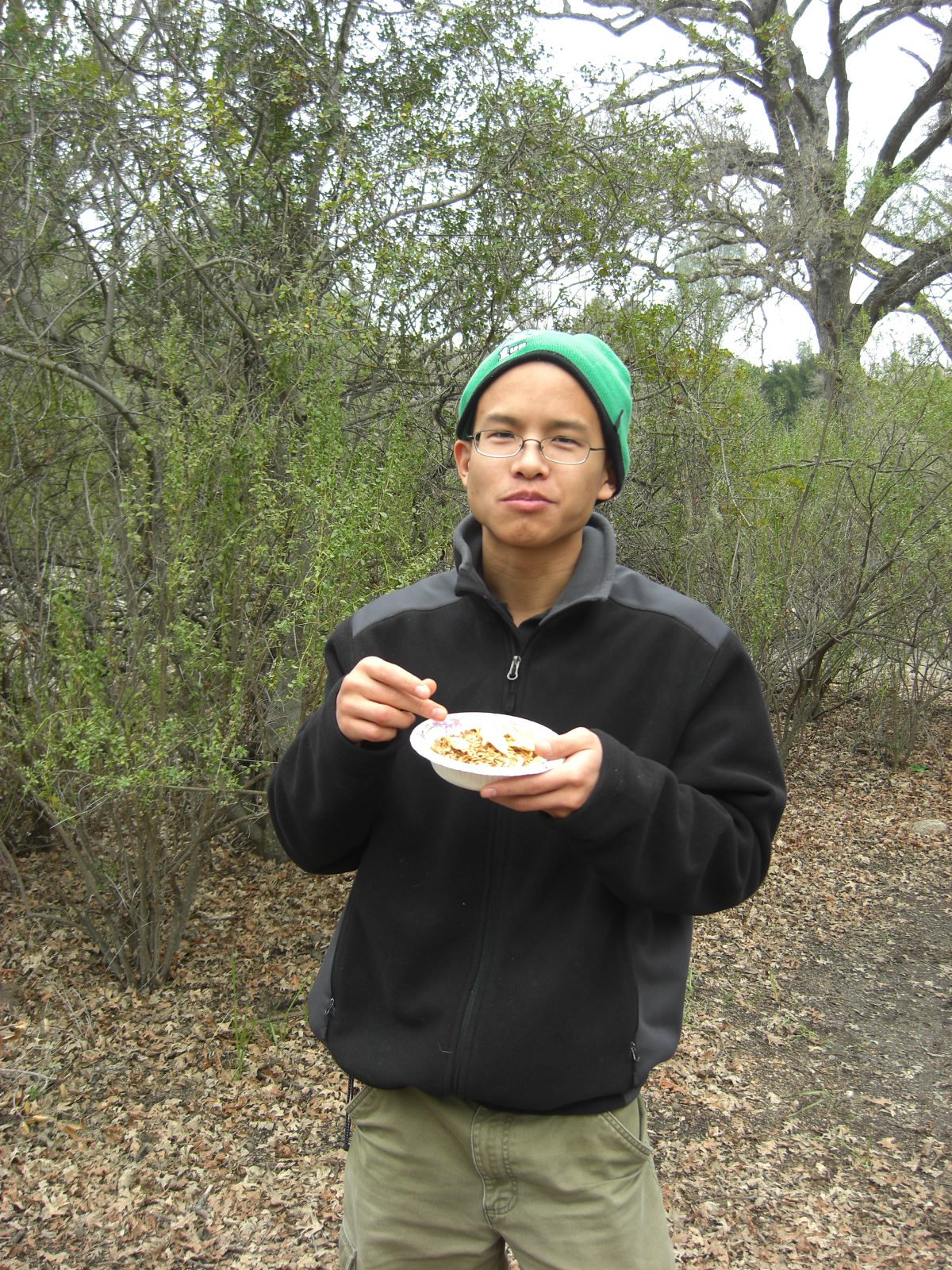 Brian with granola.